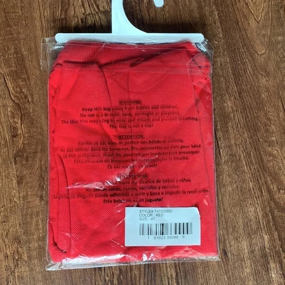 US Polo Toddler School Uniform Polo Shirt Red - Picture 4 of 6